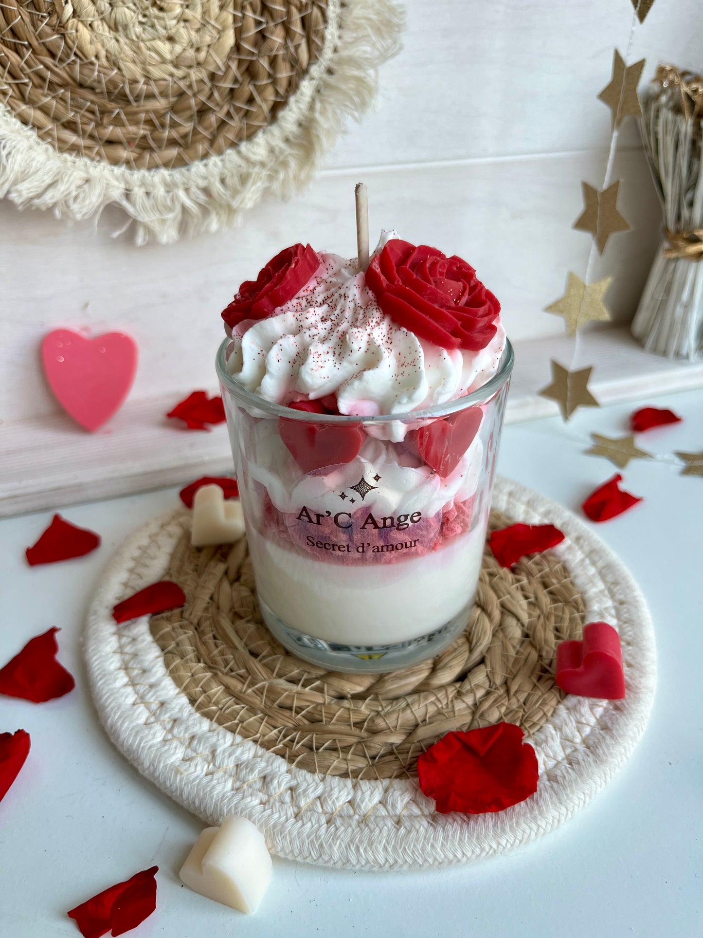Bougie gourmande Saint valentin Secret d'Amour