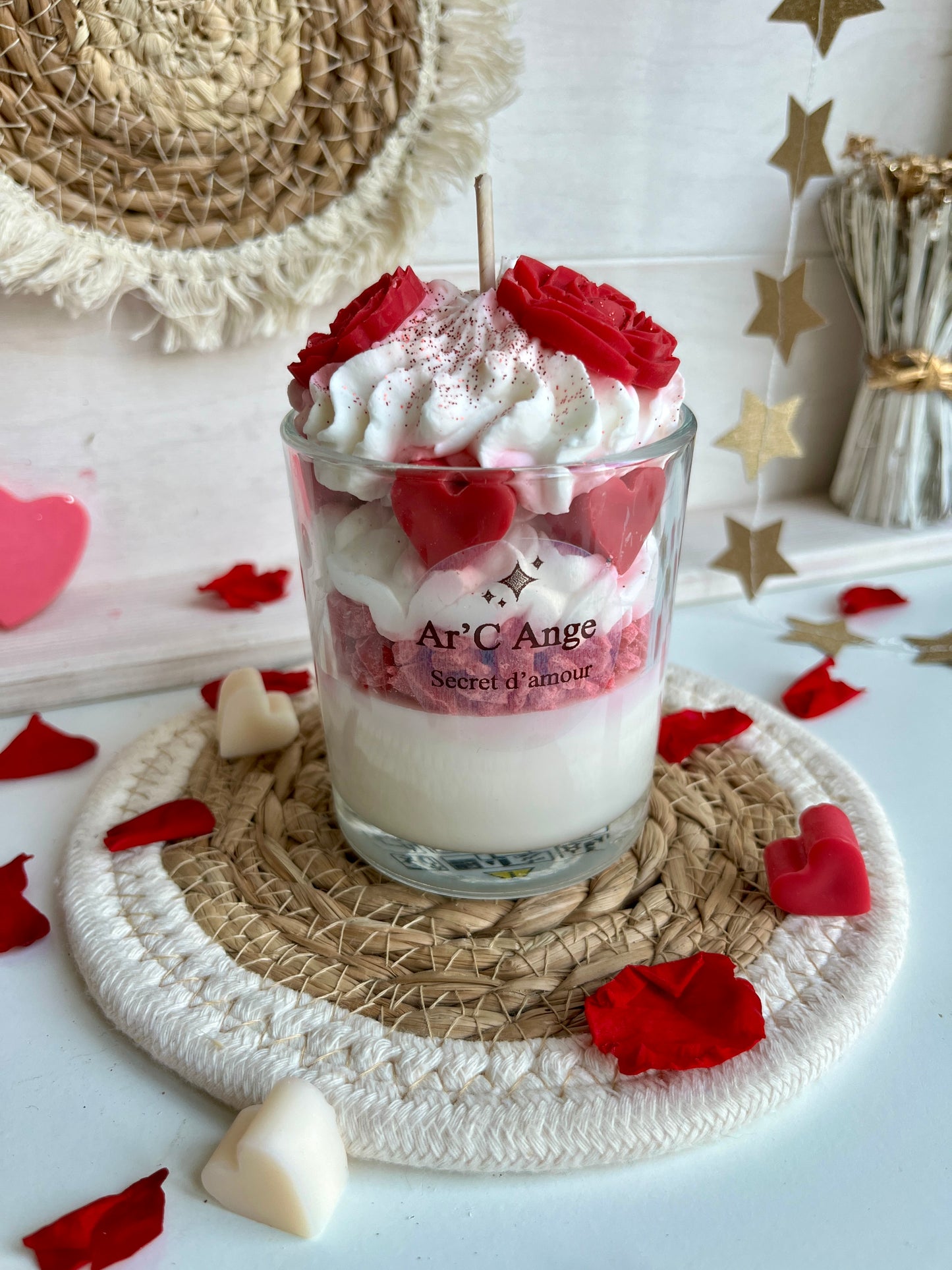Bougie gourmande Saint valentin Secret d'Amour