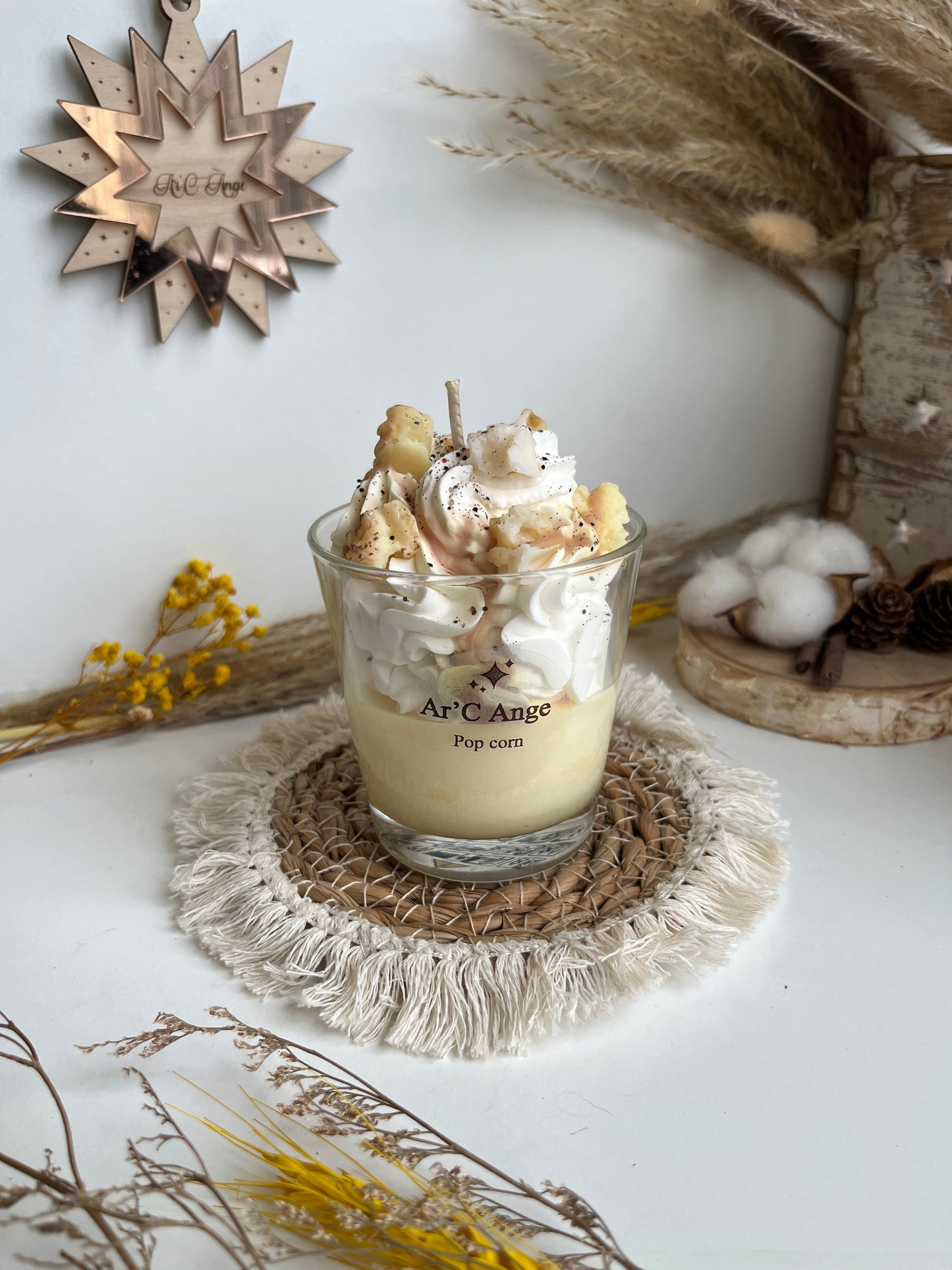 Bougie gourmande Pop Corn