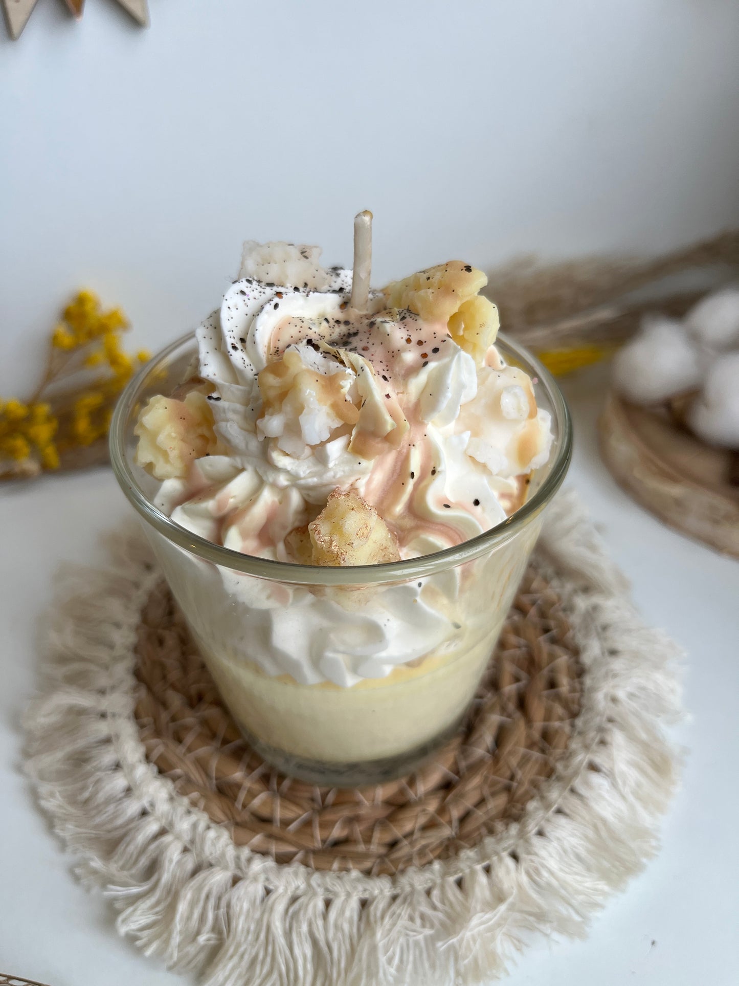 Bougie gourmande Pop Corn