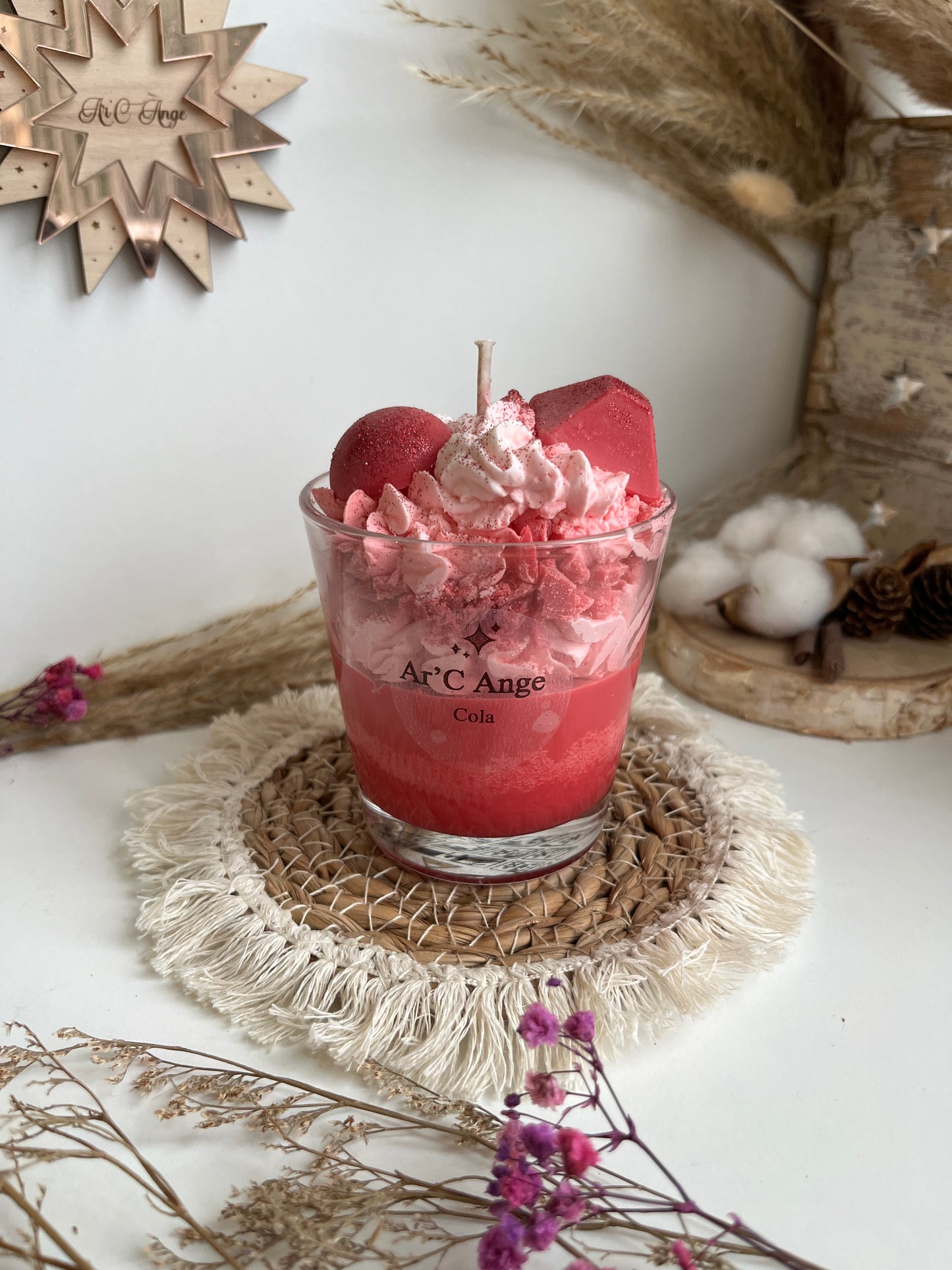 Bougie gourmande "Cola"