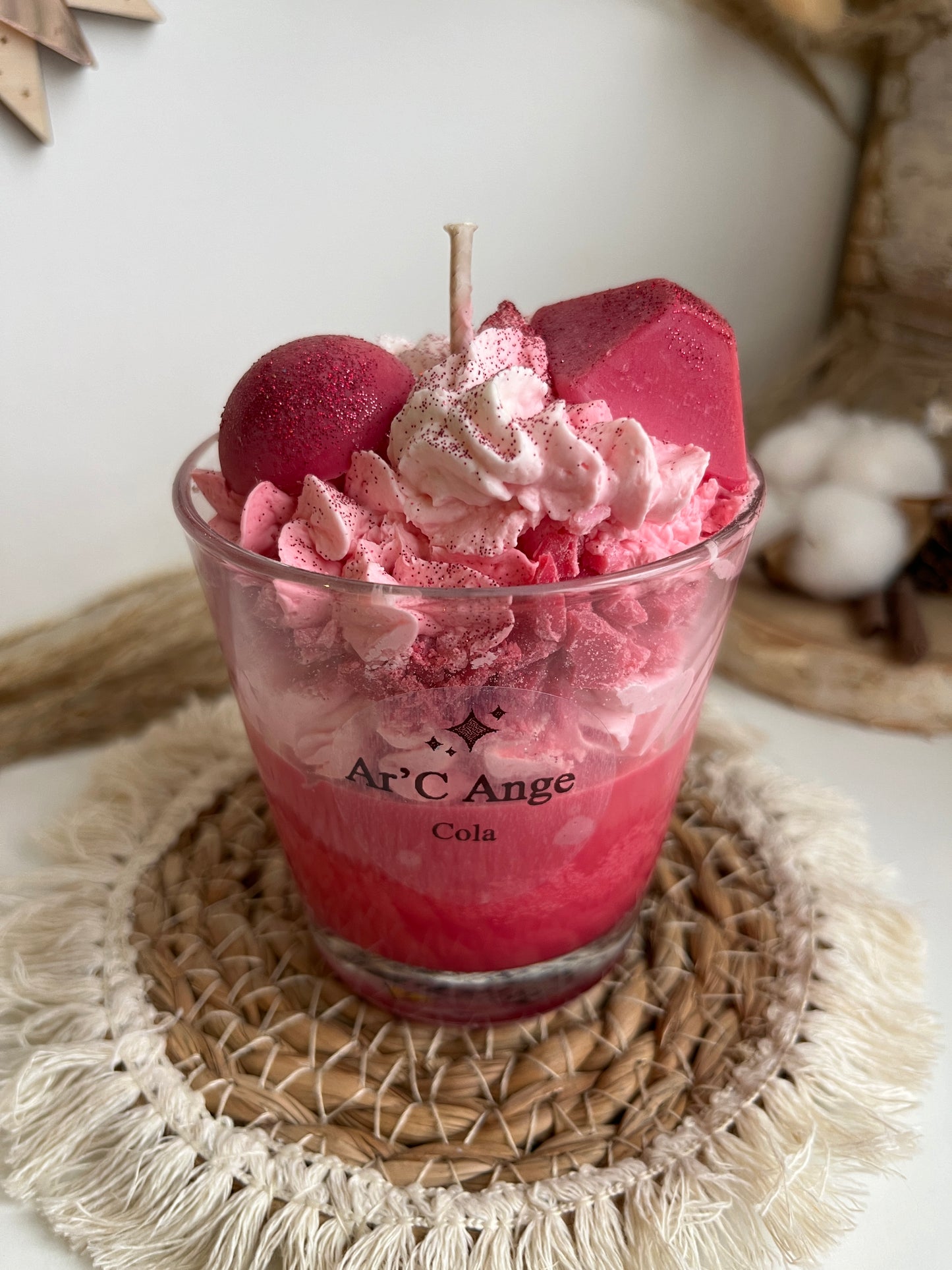 Bougie gourmande "Cola"