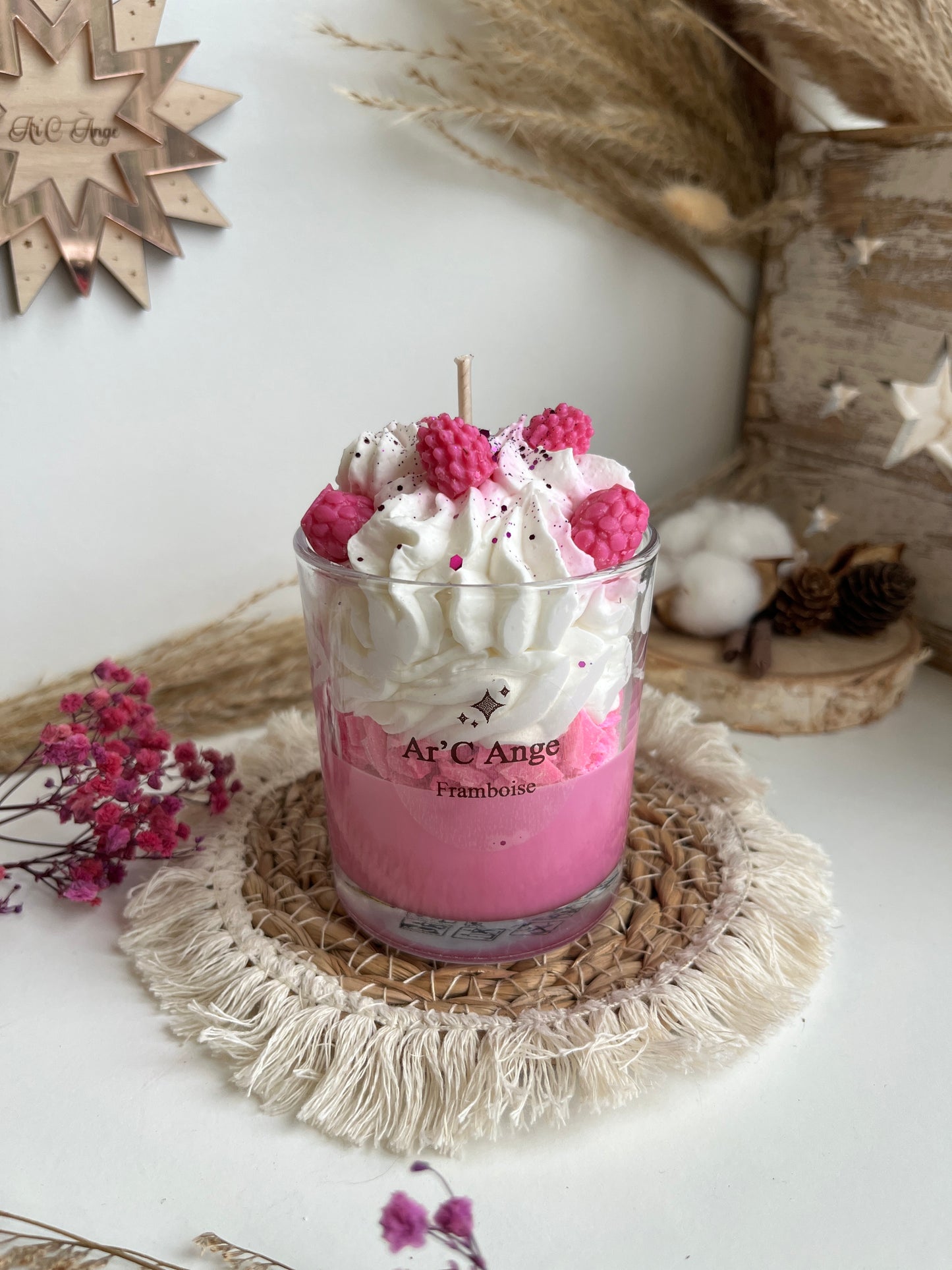 Bougie gourmande Framboise