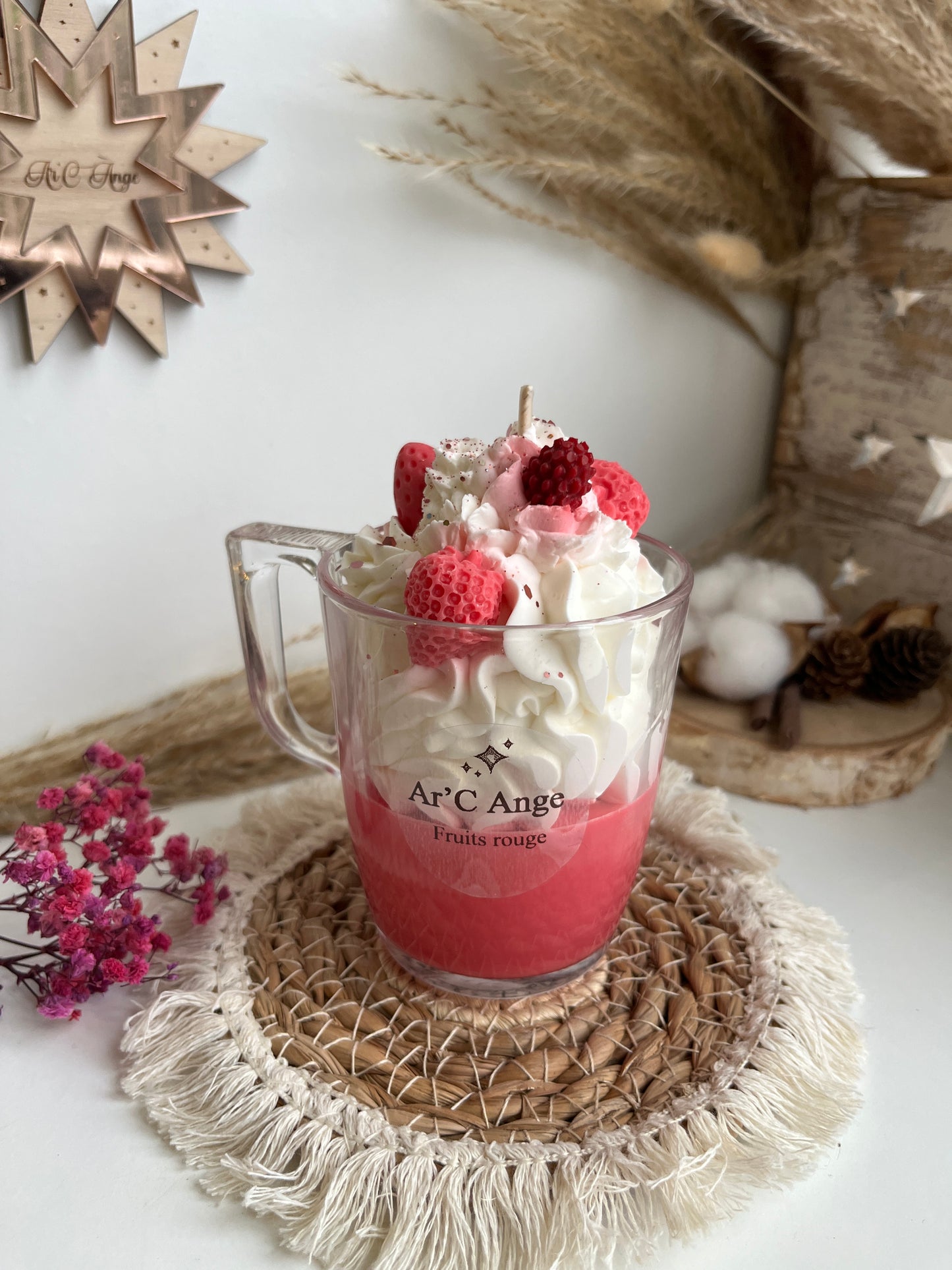 Bougie gourmande Fruits rouges