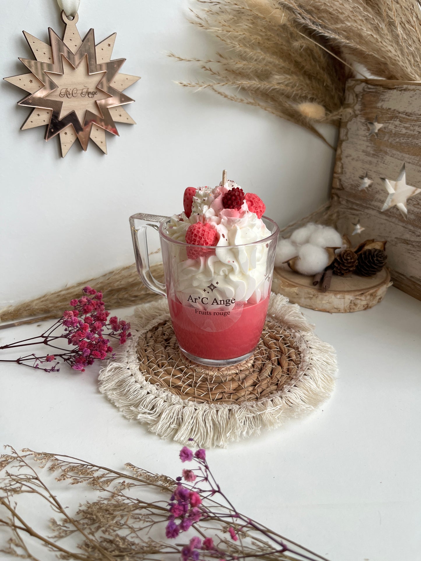 Bougie gourmande Fruits rouges