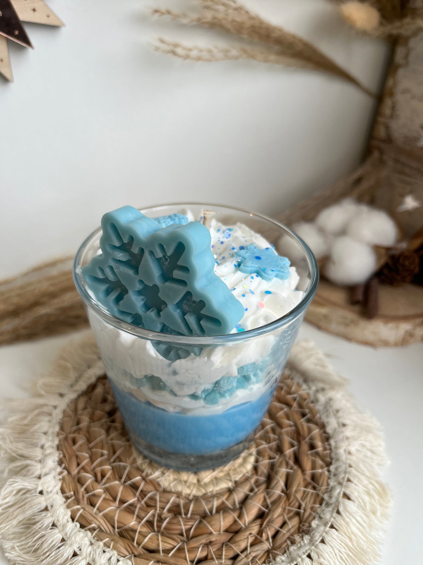 Bougie gourmande • ℱ𝓁ℯ𝓊𝓇 𝒹ℯ 𝒞ℴ𝓉ℴ𝓃 • 𝙷𝚒𝚟𝚎𝚛 ❄️