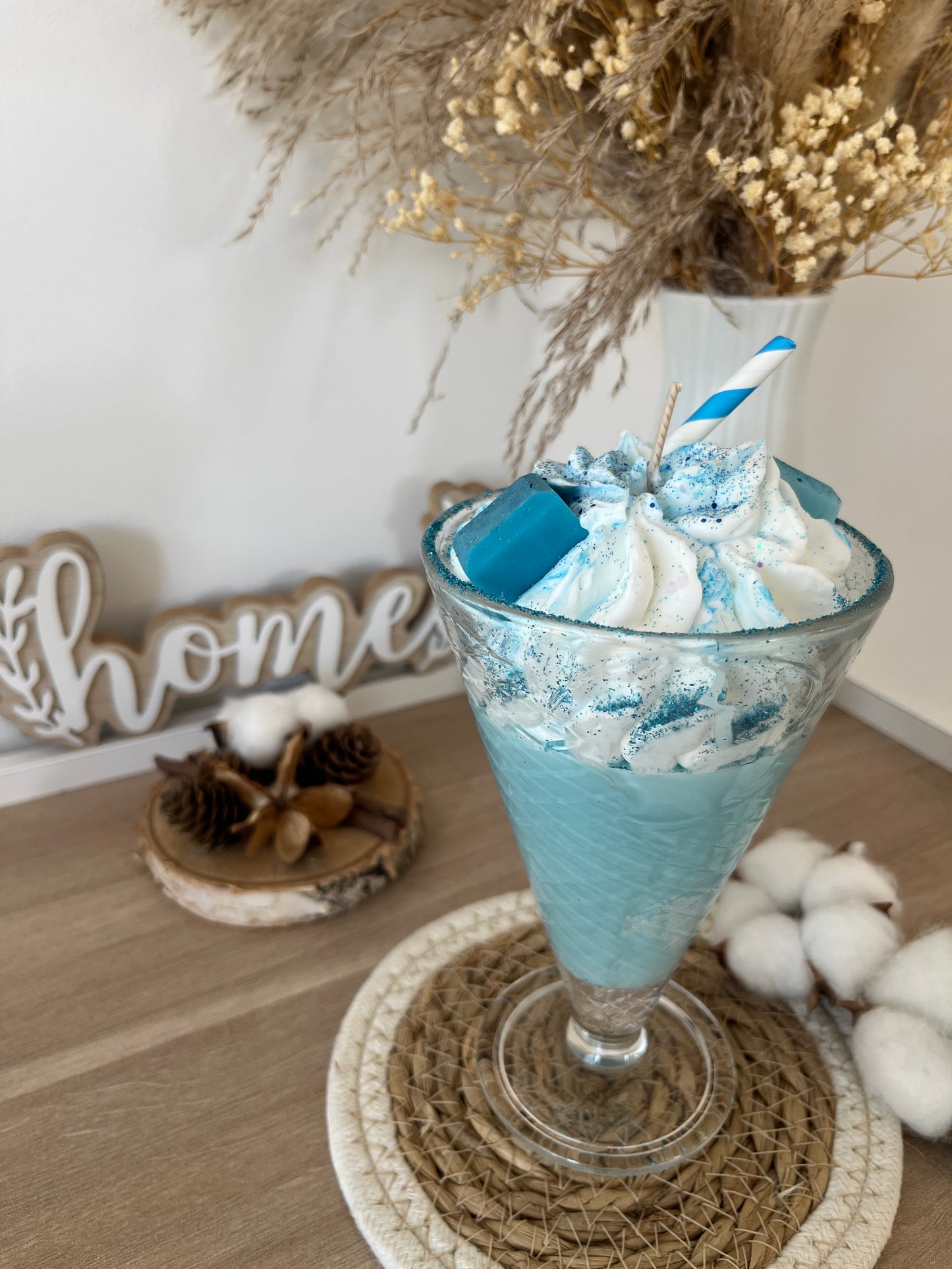Bougie Cocktail "𝓑𝓵𝓾𝓮 𝓛𝓪𝓰𝓸𝓸𝓷"