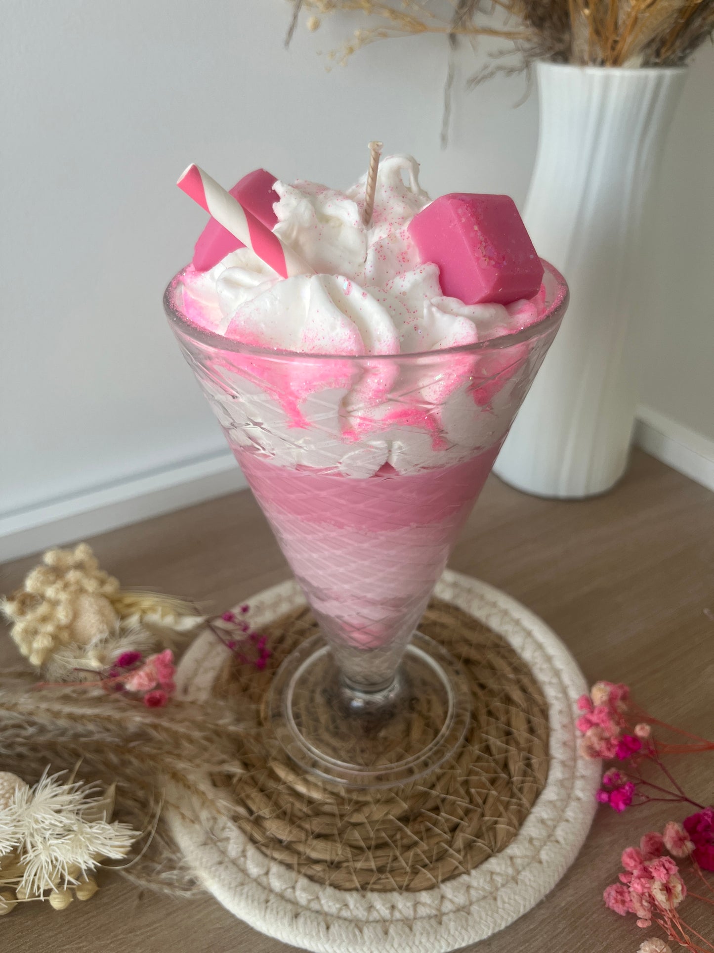 Bougie Cocktail "𝓟𝓲𝓷𝓴 𝓛𝓪𝓭𝔂"