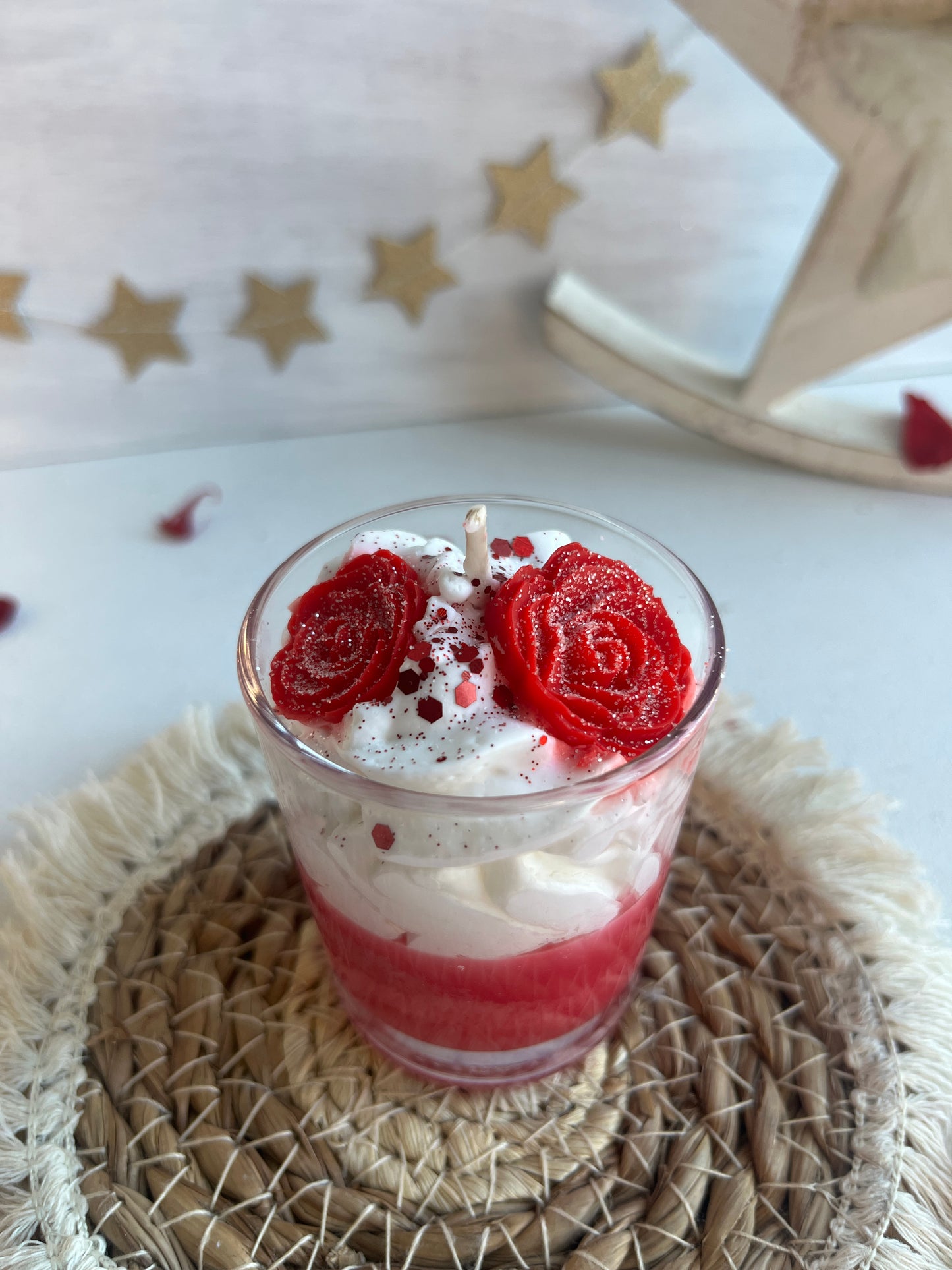 Mini bougie gourmande Saint valentin Amore Mio🌹