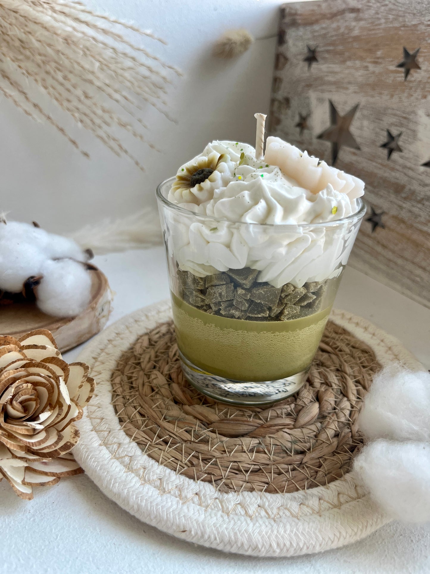 Bougie gourmande • ℱ𝓁ℯ𝓊𝓇 𝒹ℯ 𝒞ℴ𝓉ℴ𝓃 • 𝗉𝗋𝗂𝗇𝗍𝖾𝗆𝗉𝗌