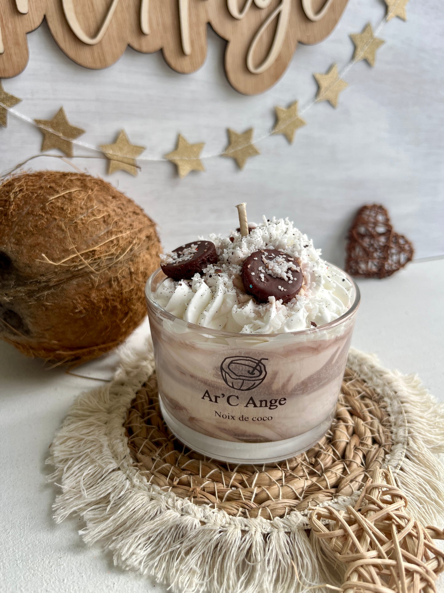 Bougie gourmande Noix de Coco đ„„