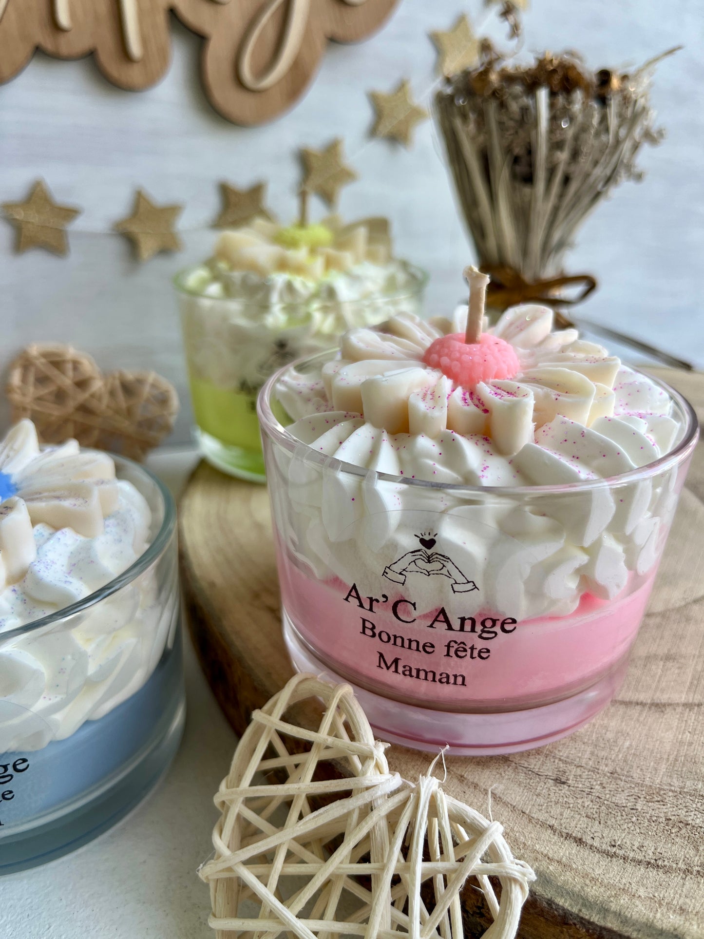 Bougies gourmandes "Fête des mères" 💐