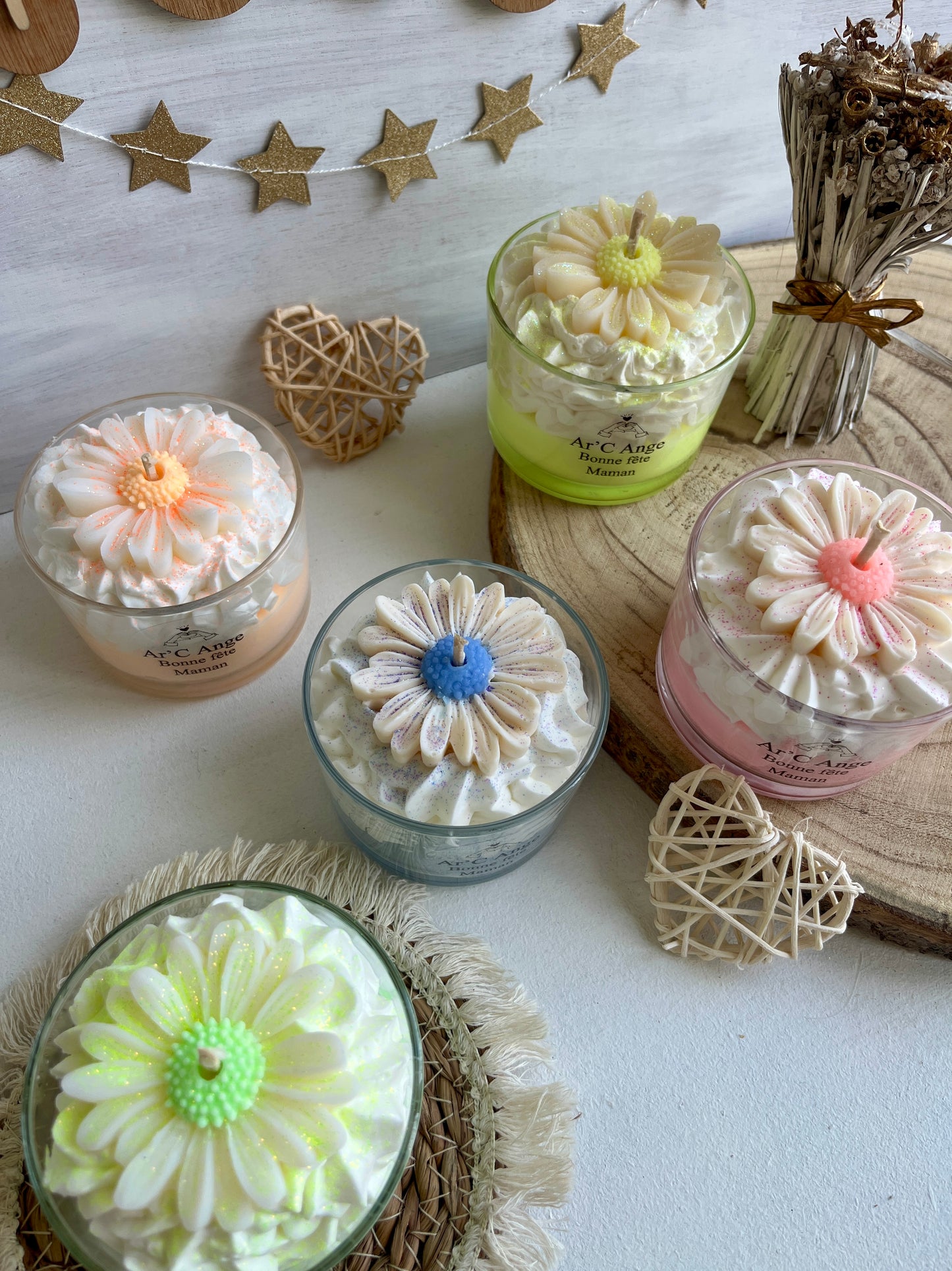 Bougies gourmandes "Fête des mères" 💐