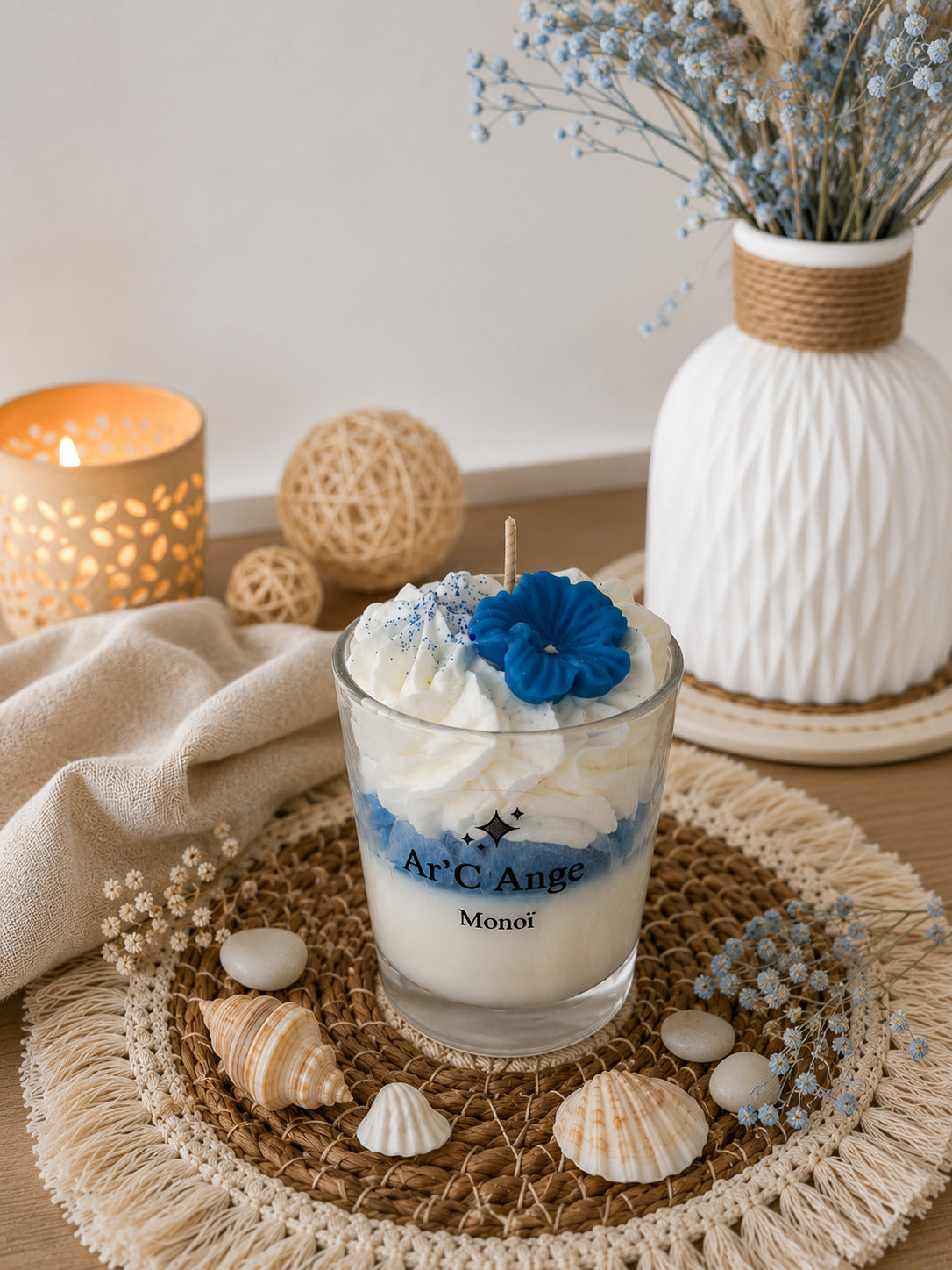 Mini Bougie Gourmande - Monoï
