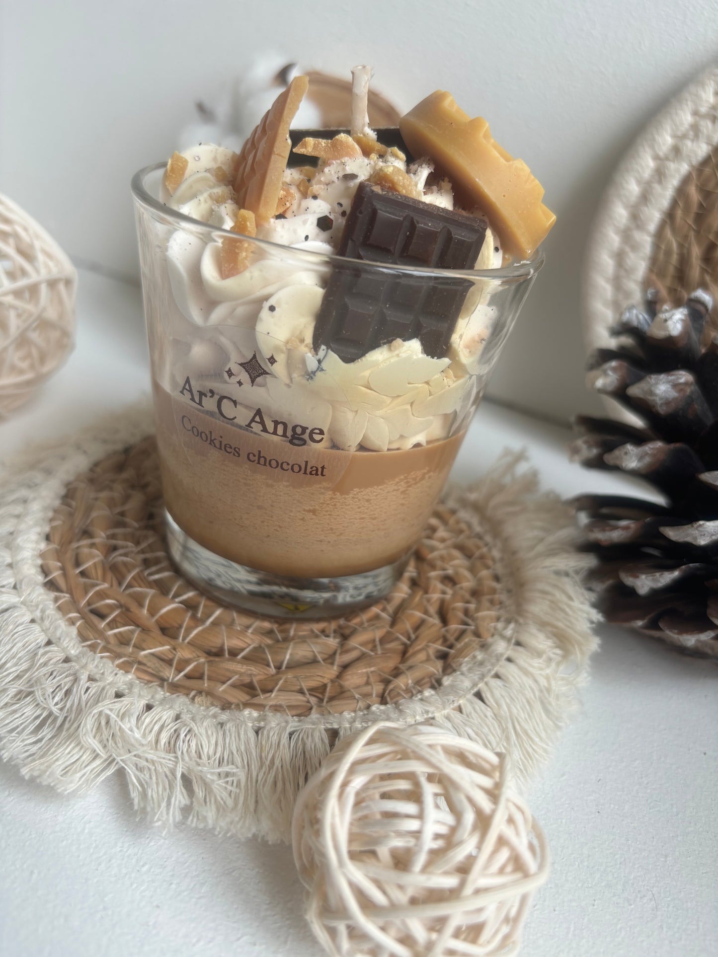 Bougie gourmande Cookies Chocolat