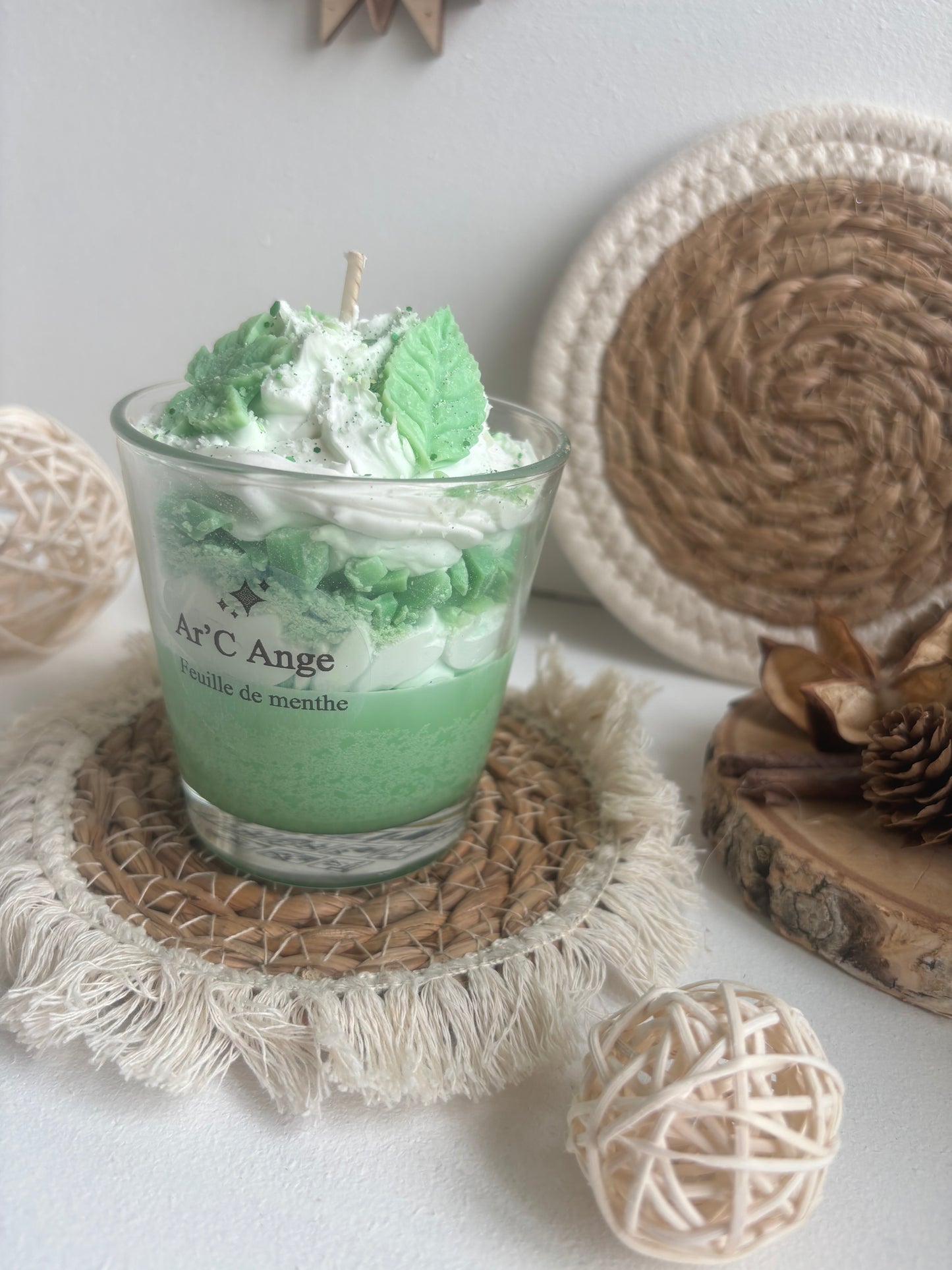 Bougie gourmande Feuilles de Menthe