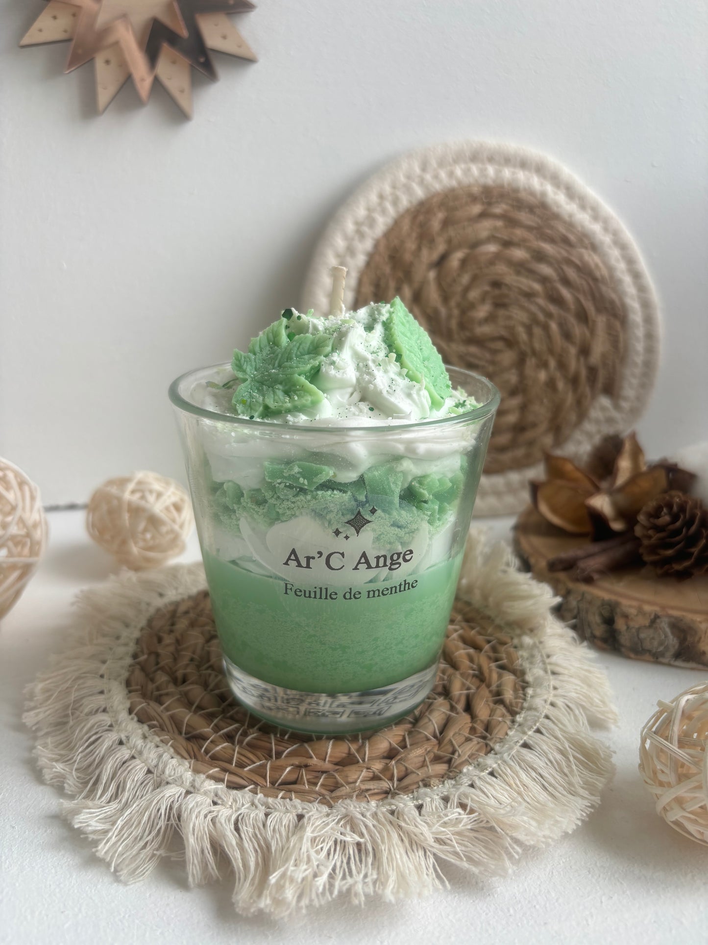 Bougie gourmande Feuilles de Menthe