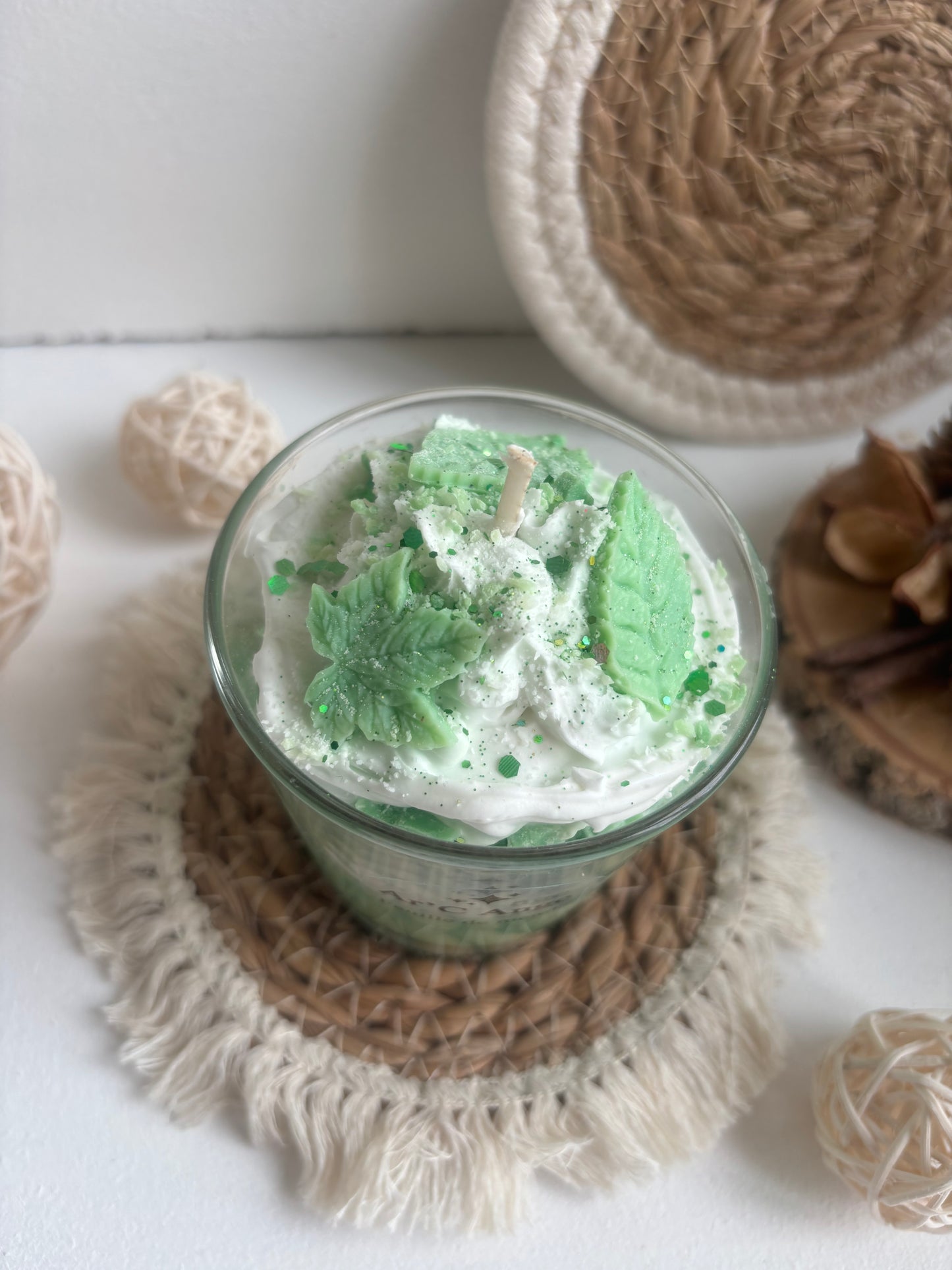 Bougie gourmande Feuilles de Menthe