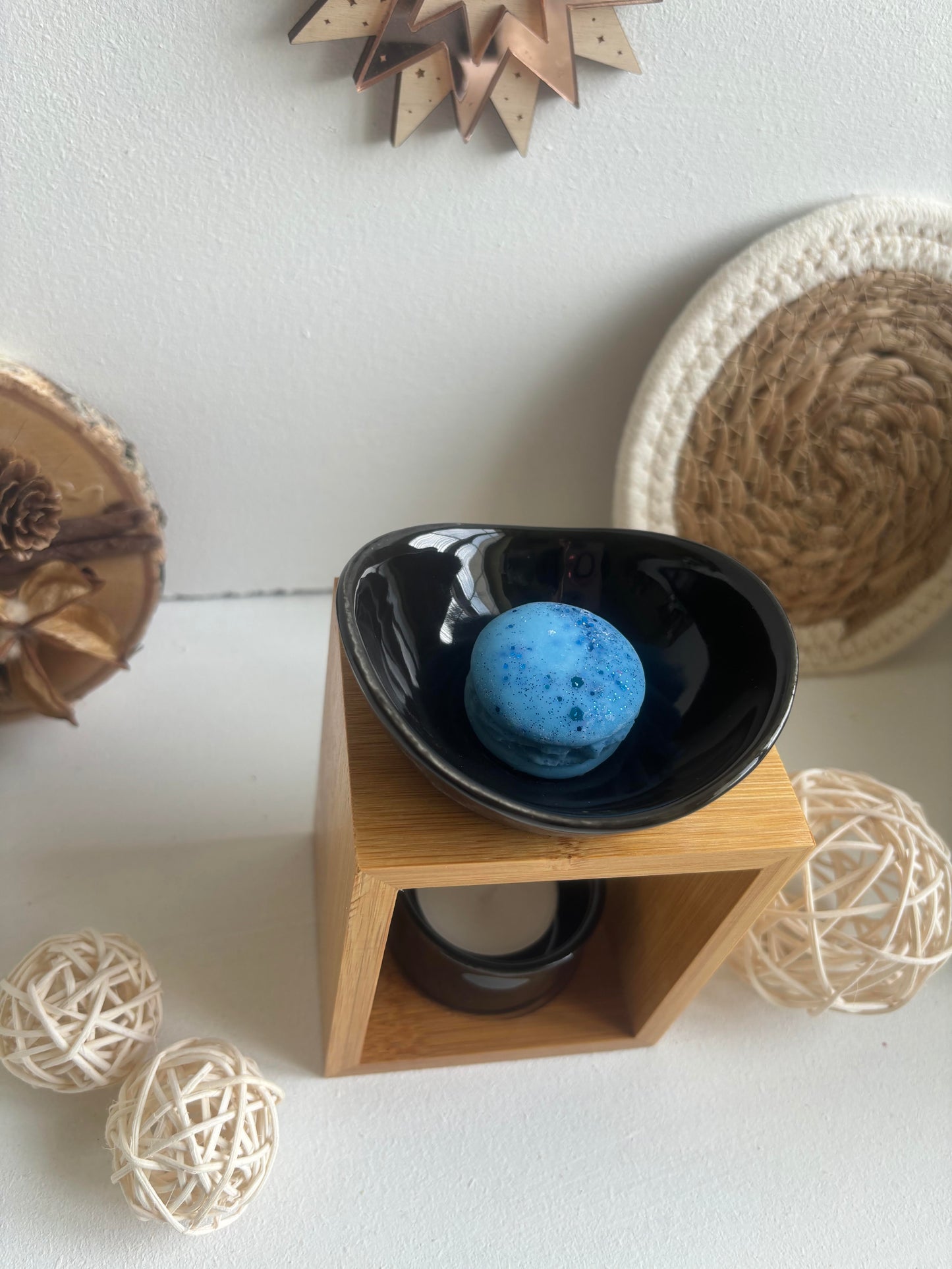 Brule parfum bois et céramique noir