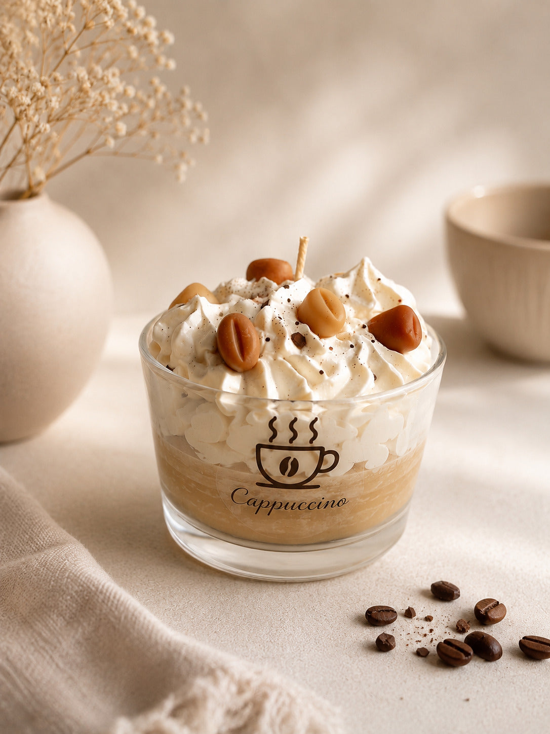 Bougie gourmande Cappuccino
