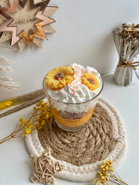 Bougie gourmande • ℱ𝓁ℯ𝓊𝓇 𝒹ℯ 𝒞ℴ𝓉ℴ𝓃 • été