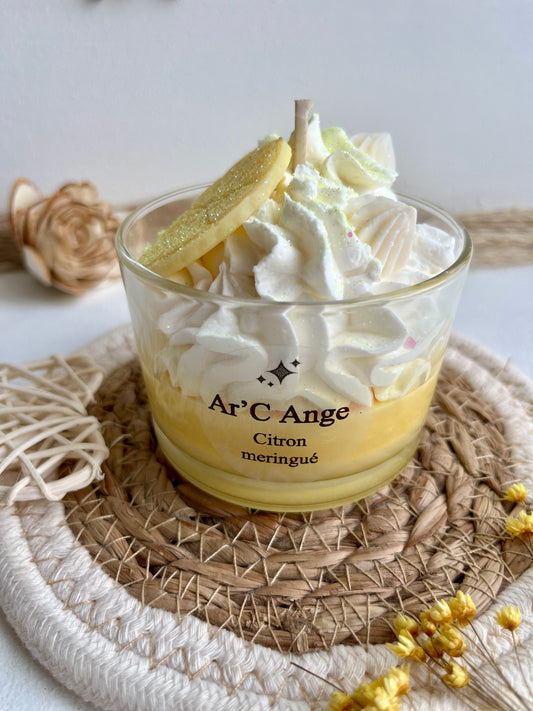 Bougie gourmande Citron meringuée