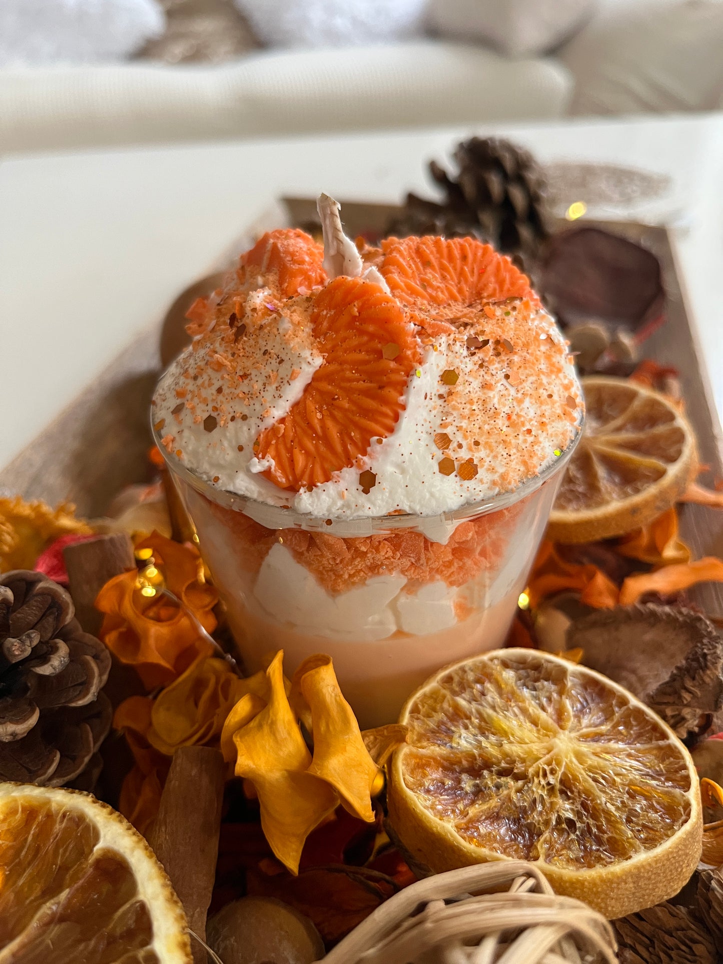 Bougie Gourmande Mandarine