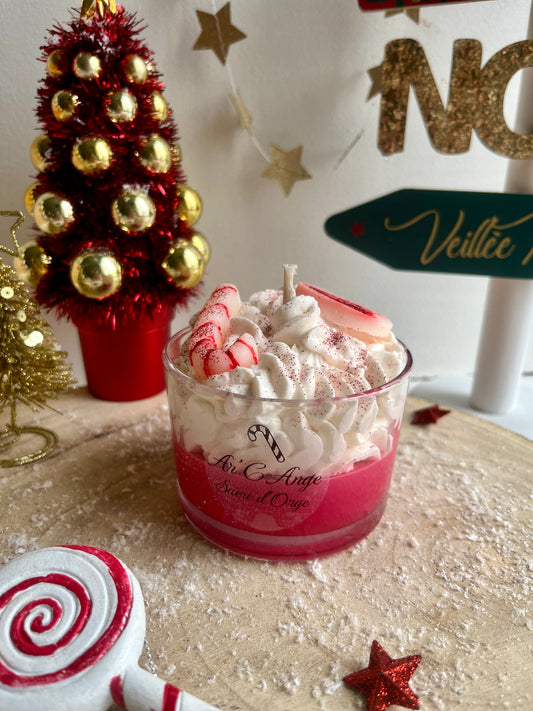 Bougie gourmande Noël - Sucre d'Orge