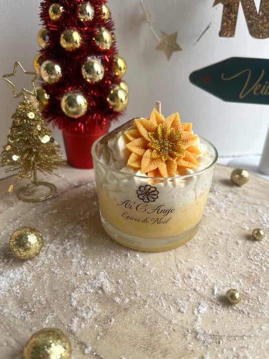 Bougie gourmande Noël - Épices de Noël