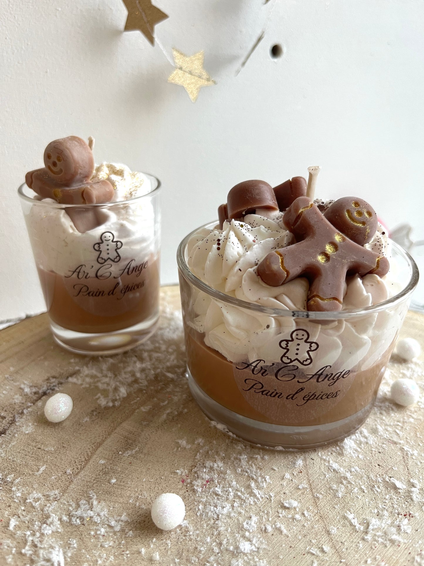 Bougie gourmande Noël - Pain d'épices