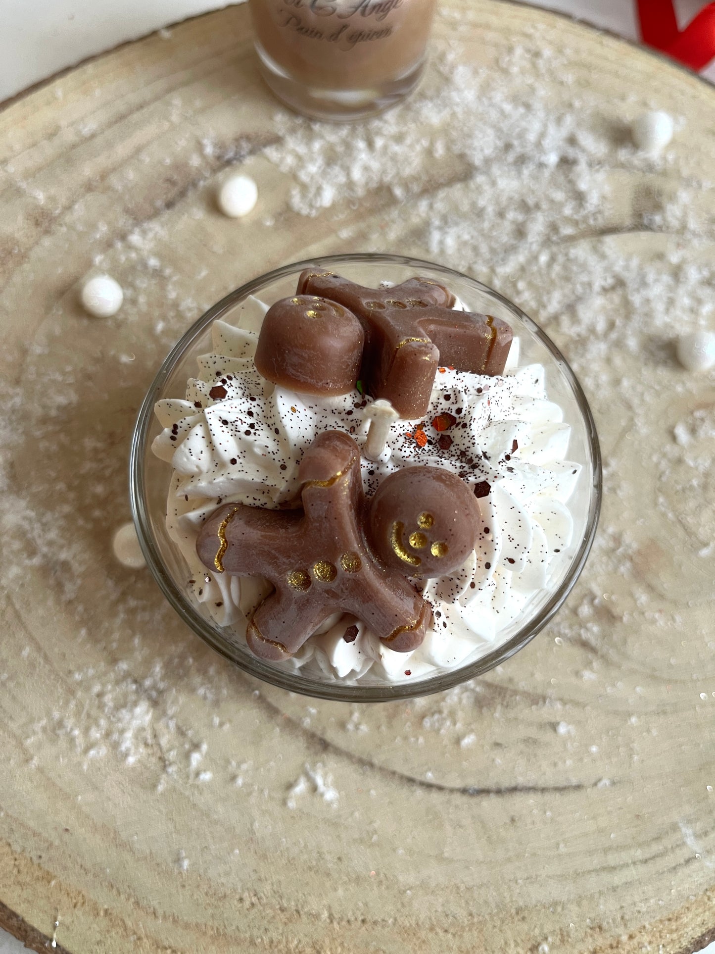 Bougie gourmande Noël - Pain d'épices