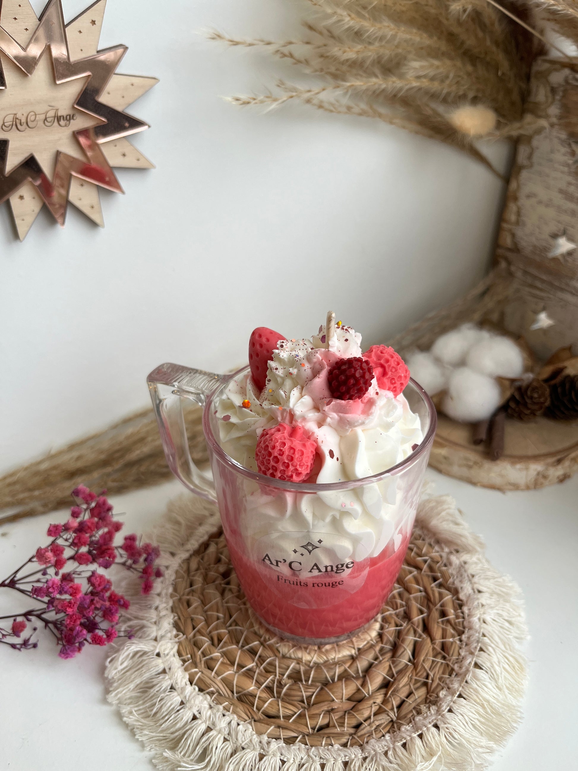 Bougie gourmande FRUITS ROUGES Bougie gourmande FRUITS ROUGES