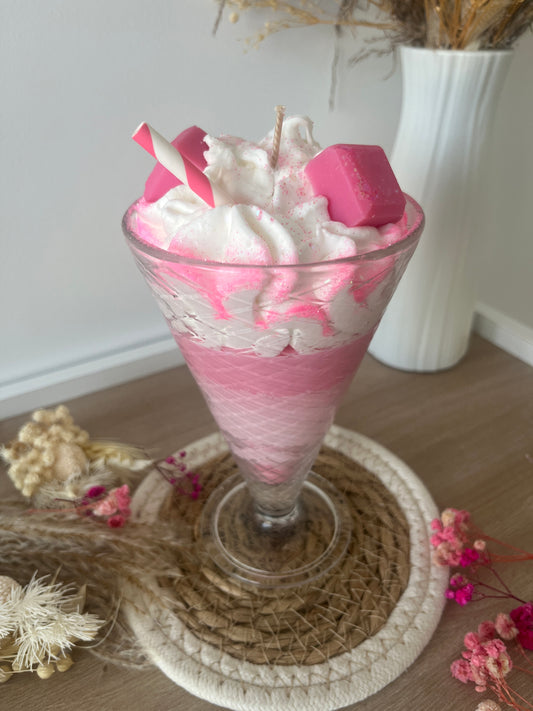 Bougie Cocktail "𝓟𝓲𝓷𝓴 𝓛𝓪𝓭𝔂"