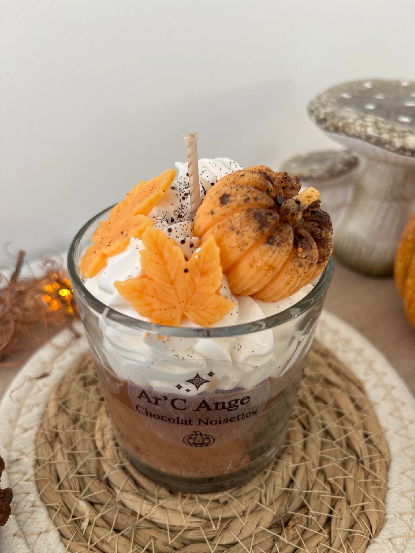 Bougie gourmande Chocolat-Noisettes