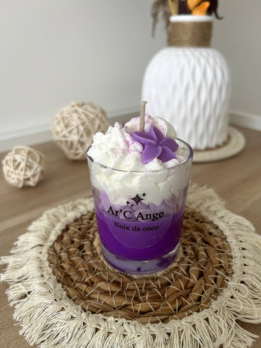 Mini bougie gourmande Noix de coco