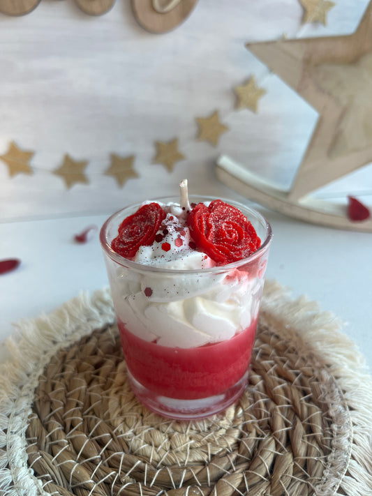 Mini bougie gourmande Saint valentin Amore Mio🌹