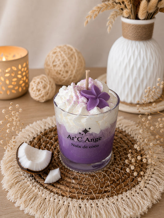 Mini Bougie Gourmande - Noix de coco