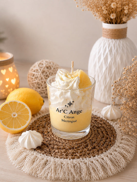 Mini Bougie Gourmande - Citron Meringué